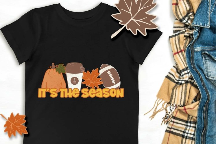 Fall Designs Pack with Coffee Pumpkin Leaf and Football