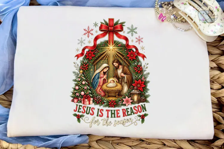 Jesus Is The Reason PNG Sublimation Desi
