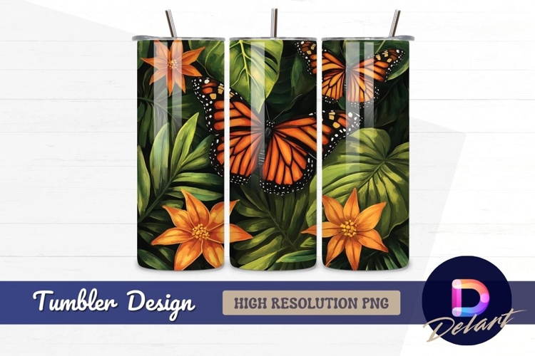 Monarch Butterfly Clipart Image 7