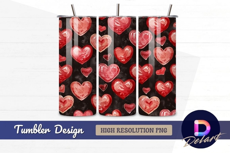 Red Hearts Png Image 21