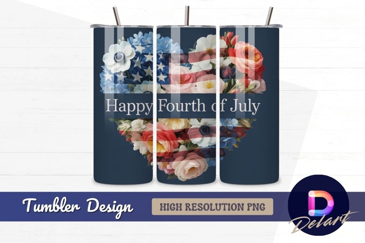 American Flag Clipart Image 15