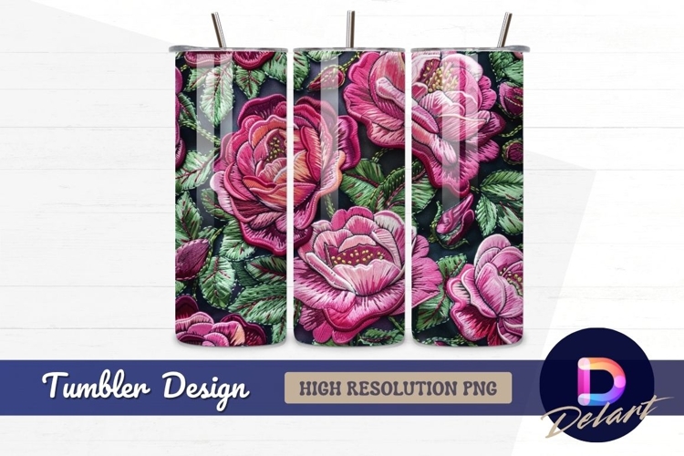 Rose Embroidery Image 15