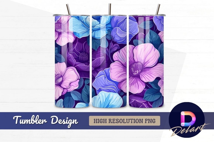 Purple Flower Clipart Image 21