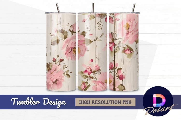 Pink Flowers Clipart Image 19
