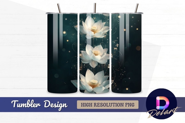 Lotus Flower Clipart Image 8