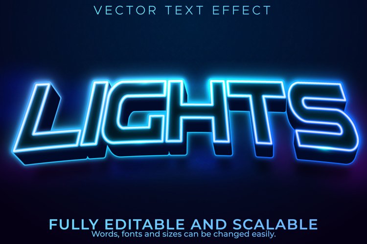 Neon Text Effect Image 11