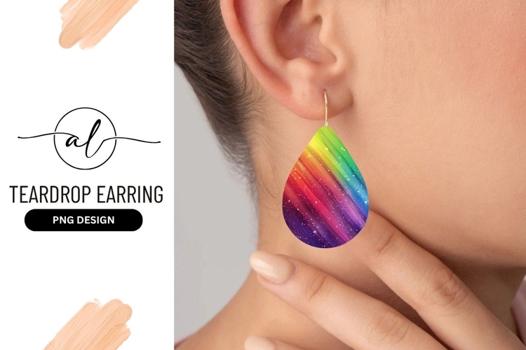 Rainbow Gradient Background with White Sparkles