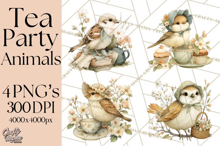 Tea Party Clipart Image 2