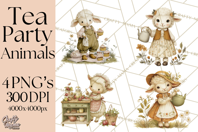 Tea Party Clipart Image 3