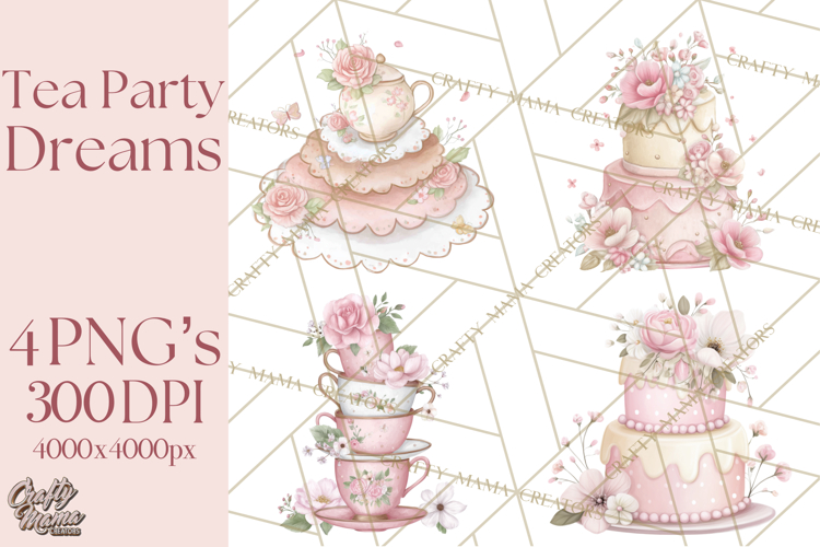 Tea Party Clipart Image 24