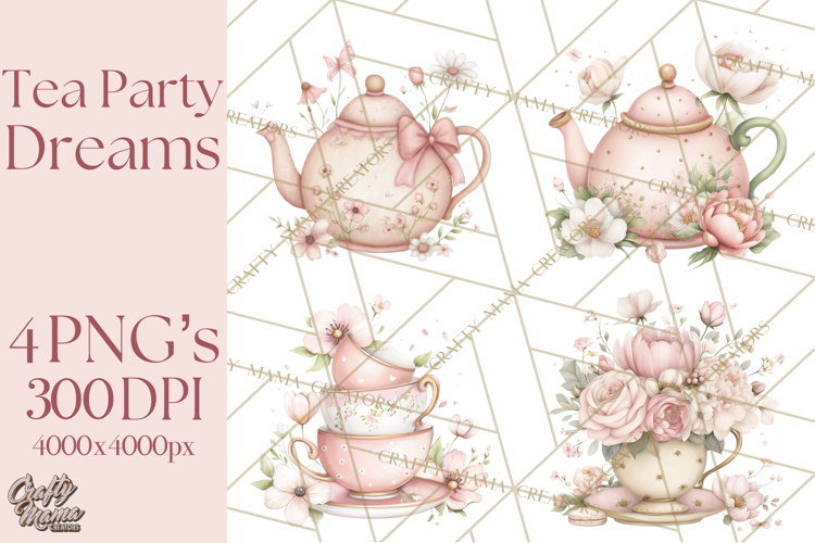 Tea Party Clipart