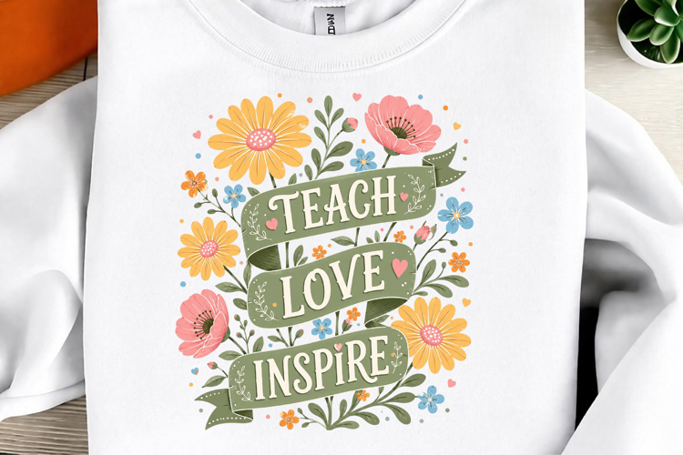 Teach Love Inspire PNG