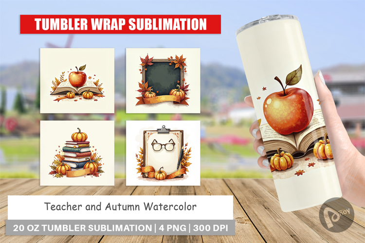 Teacher Autumn Tumbler