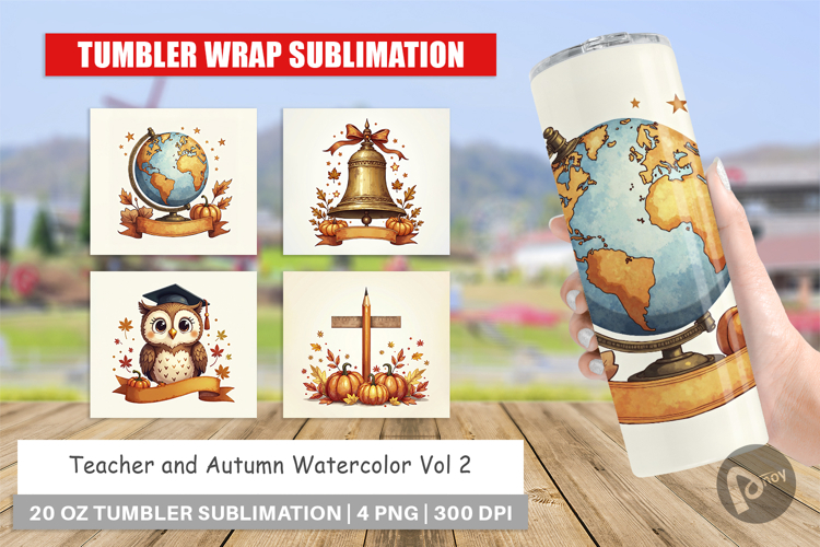 Teacher Tumbler Wrap Image 13