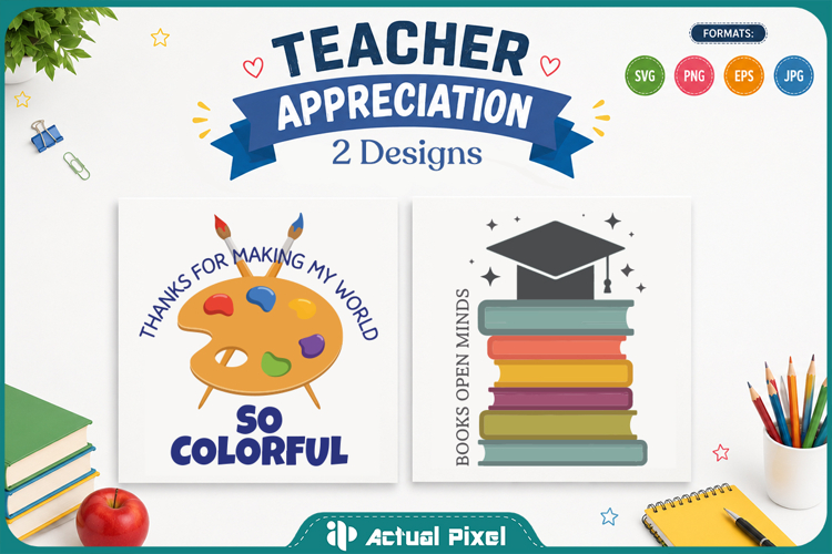 Teacher Appreciation SVG PNG