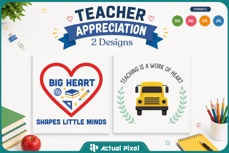 Teacher Appreciation SVG PNG