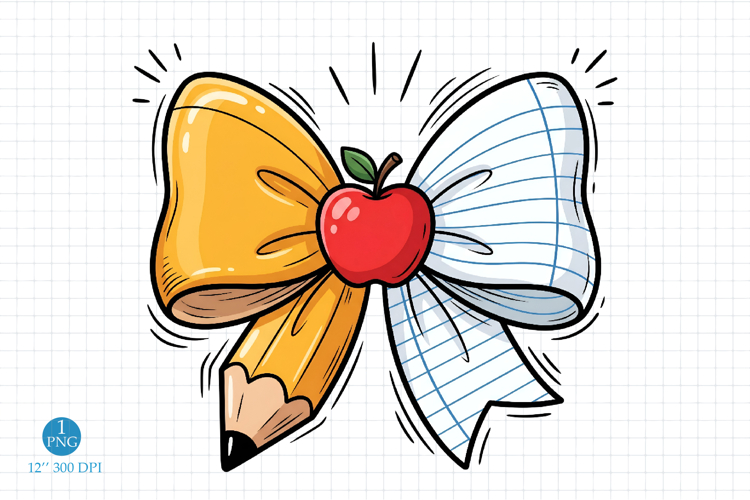 Teacher Appreciation PNG-Teacher coquette bows PNG