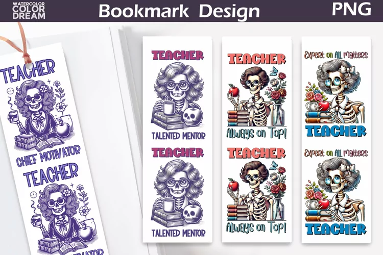 Funny Teacher Bookmark | Teacher Bookmark Sublimation