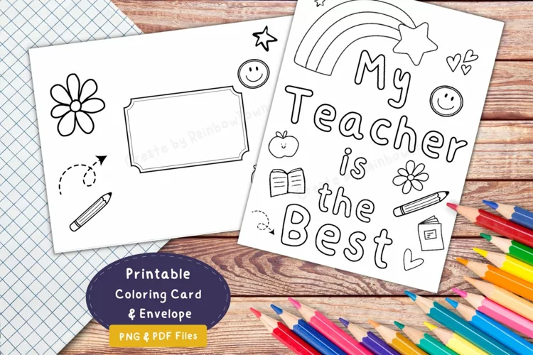 Teacher Appreciation Cards Printable