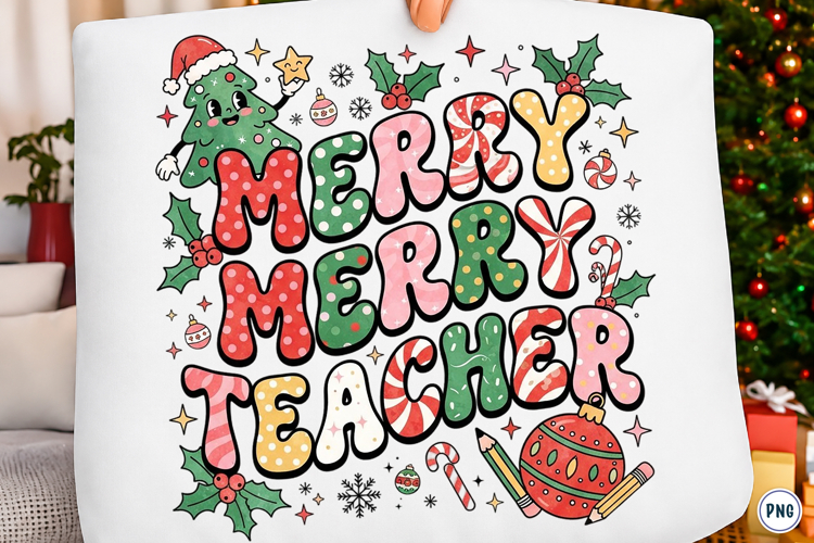Christmas Pencil Tree Teacher Png