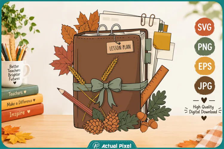Teacher Fall Resources Clipart