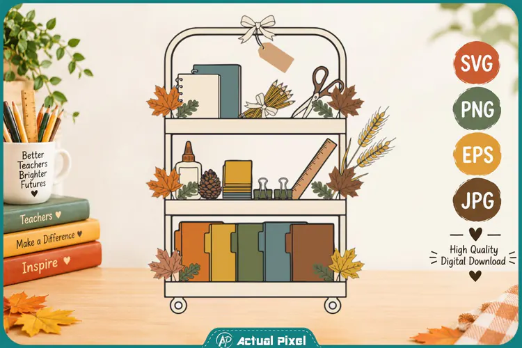 Teacher Fall Resources Clipart