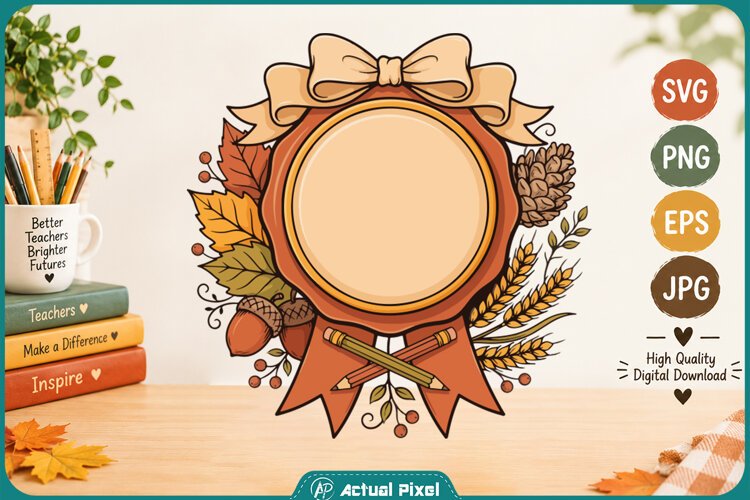 Teacher Fall Resources Clipart example image 1
