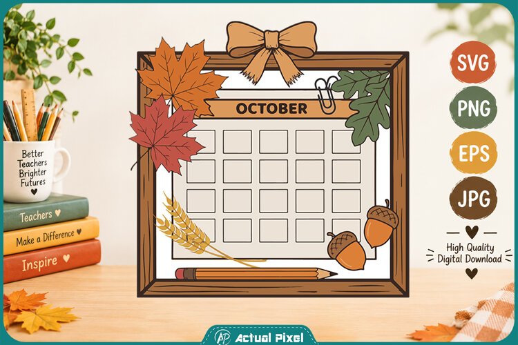 Teacher Fall Resources Clipart example image 1