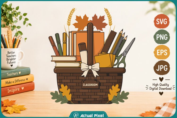 Teacher Fall Resources Clipart example image 1