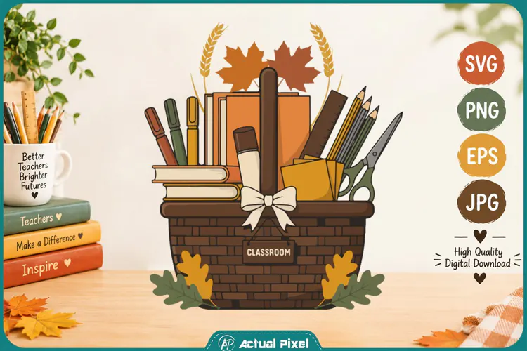 Teacher Fall Resources Clipart