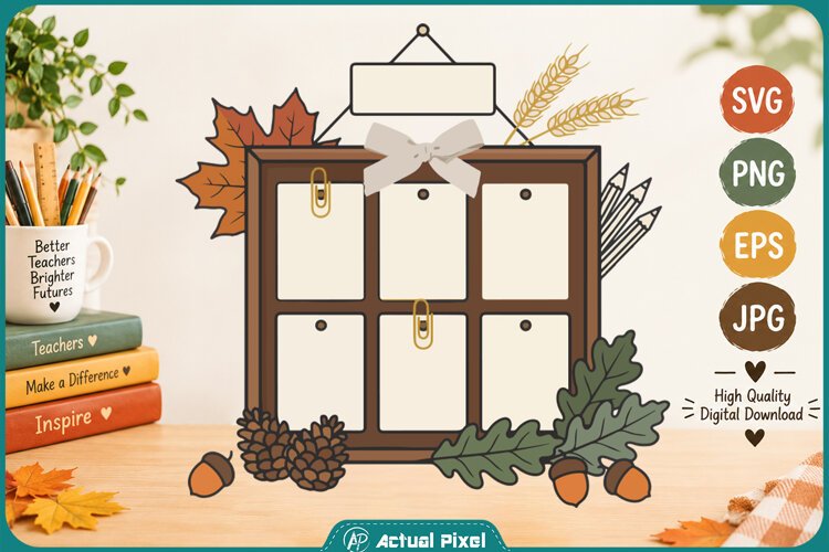 Teacher Fall Resources Clipart example image 1