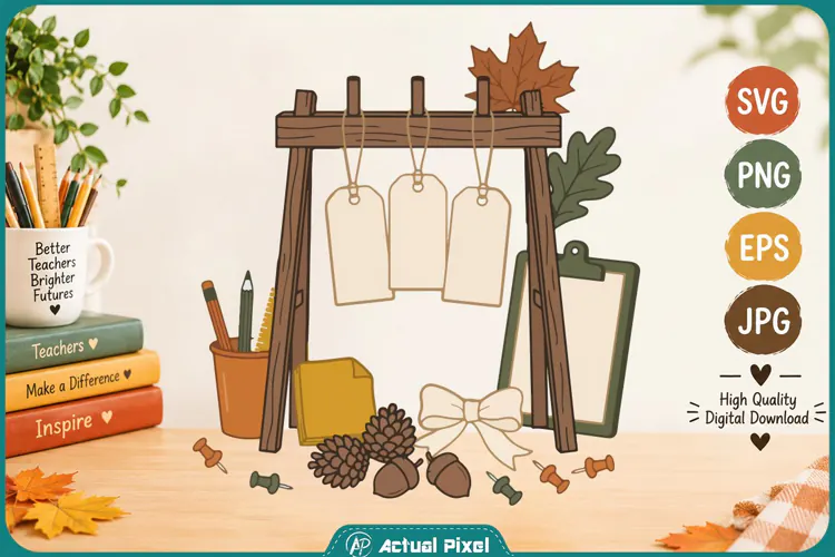 Teacher Fall Resources Clipart