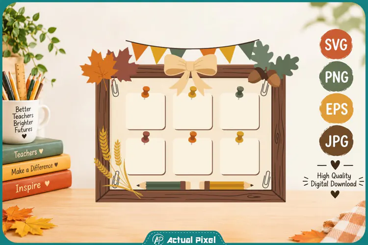Teacher Fall Resources Clipart