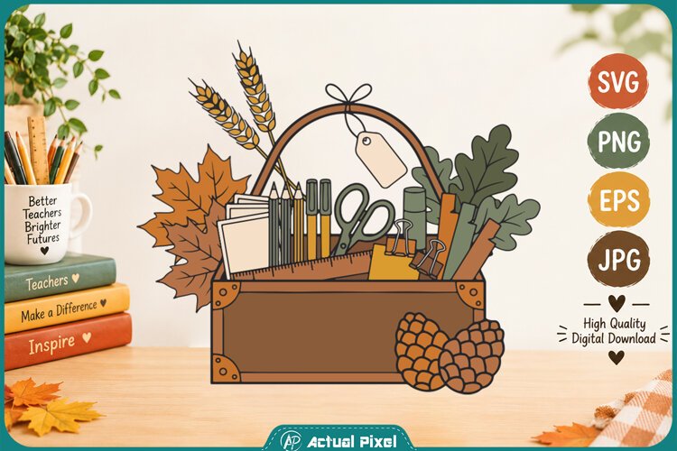 Teacher Fall Resources Clipart example image 1