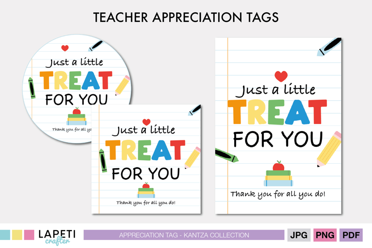 Printable Teacher Gift Tags | Teacher Appreciation Tags