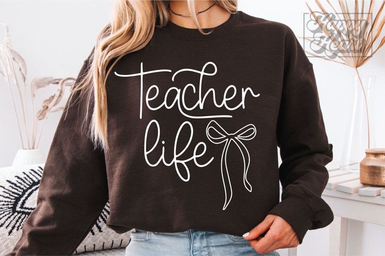 Teacher Life Svg Image 12