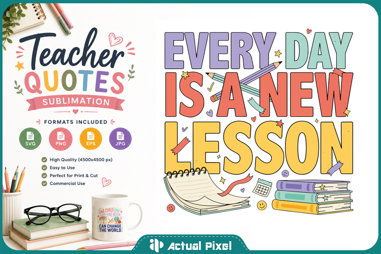 Teacher Quotes Sublimation SVG PNG