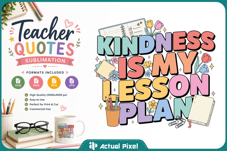 Teacher Quotes Sublimation SVG PNG