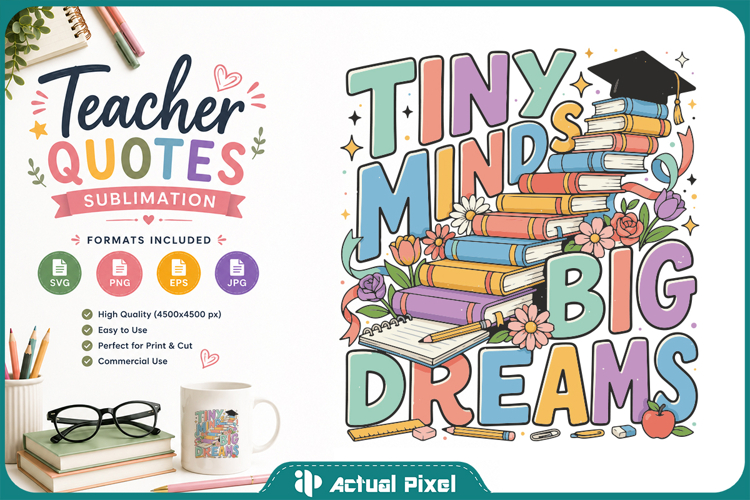 Teacher Quotes Sublimation SVG PNG