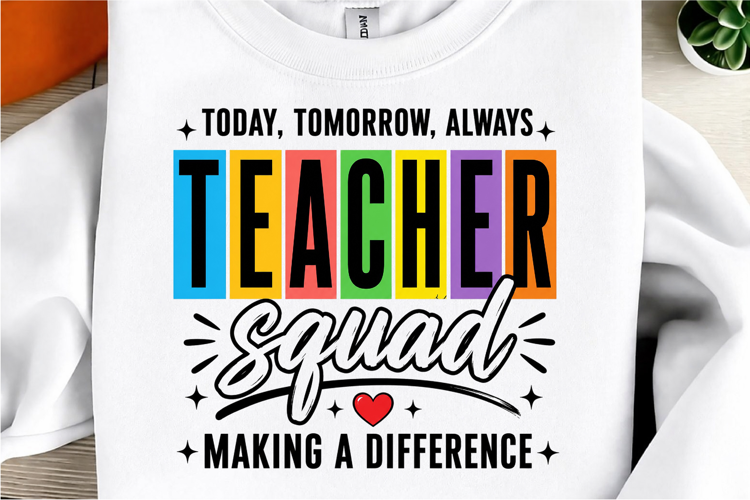 Teacher Squad PNG
