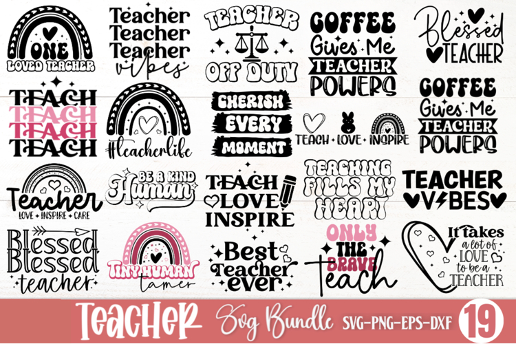 Teacher SVGs
