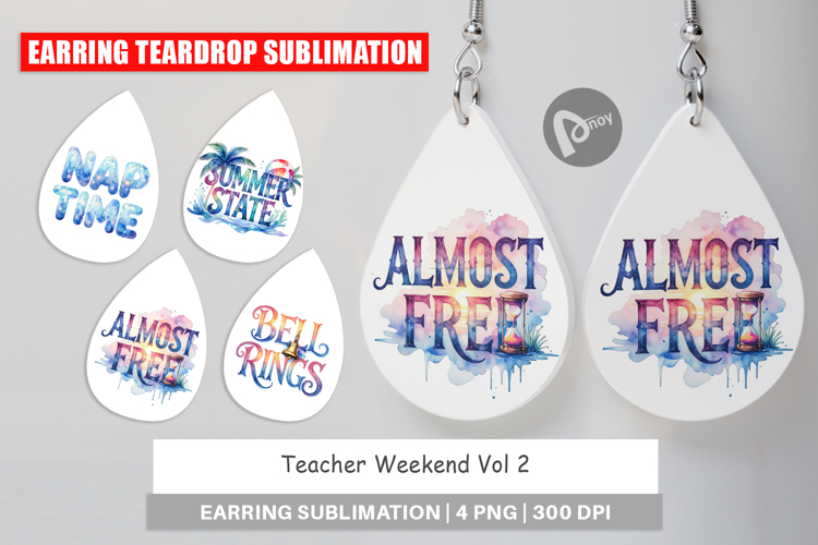 Sublimation Earring Designs Image 10