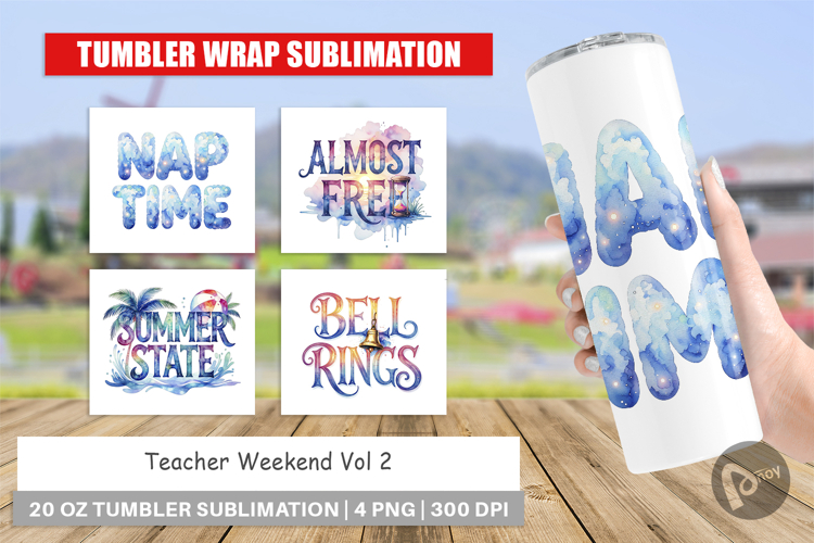 Teacher Tumbler Wrap Image 13