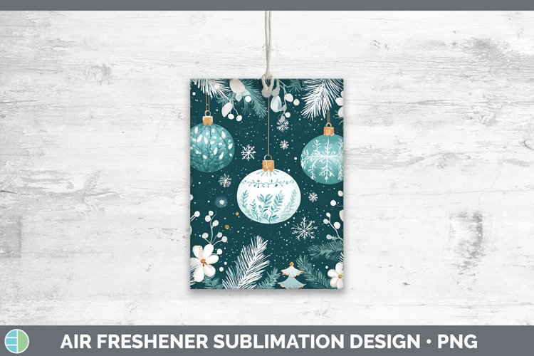 GorgeousTeal Christmas Air Freshener design.