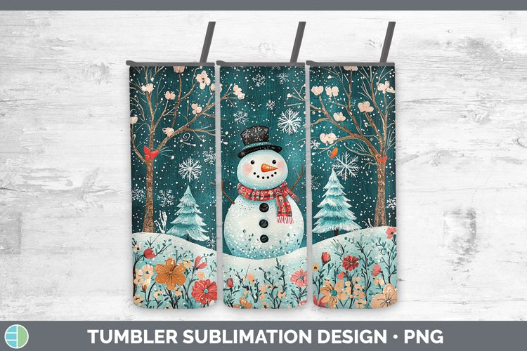 Christmas Snowman Clipart Image 4