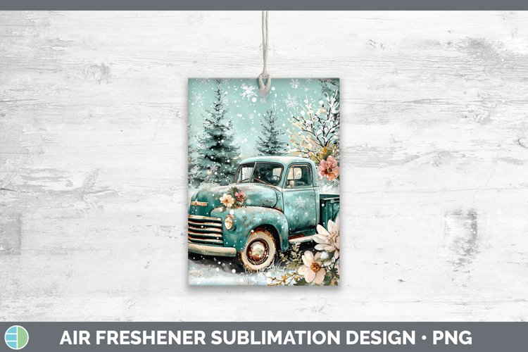 Vintage Truck Clipart Image 8