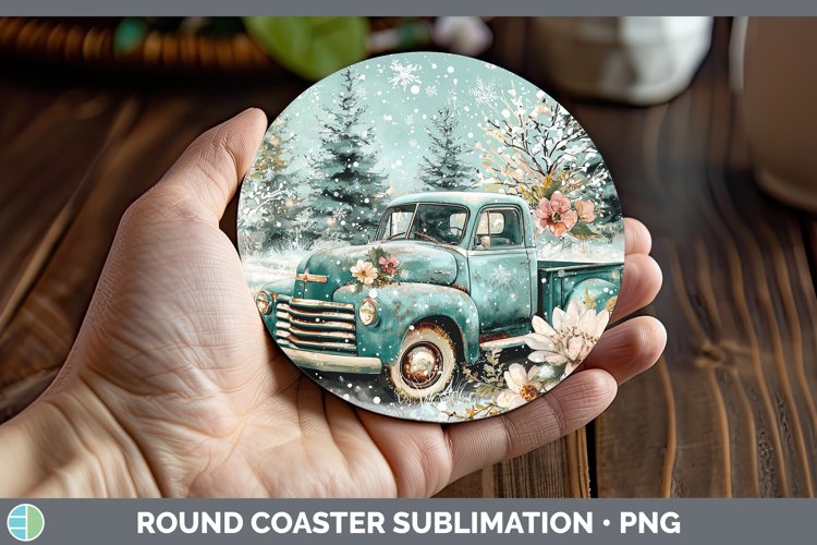 Vintage Truck Clipart Image 2