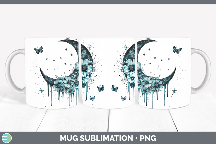 Moon and Stars Clipart Image 13