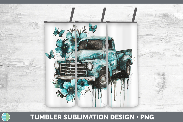 Vintage Truck Clipart Image 21