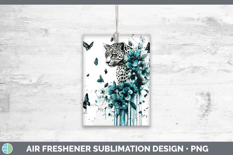 GorgeousTeal Drips Air Freshener design.